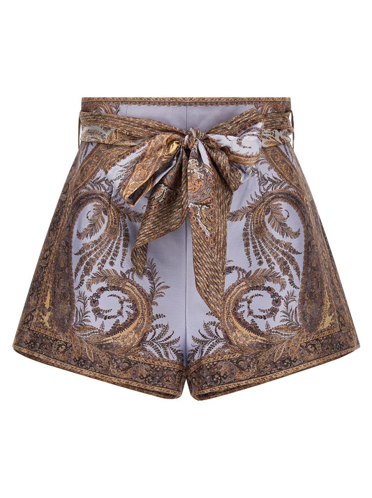 Zimmermann Hypnotic Flat Front Shorts