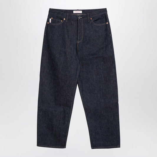 Valentino Dark blue denim jeans