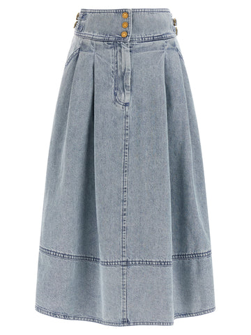 Zimmermann Denim Skirt