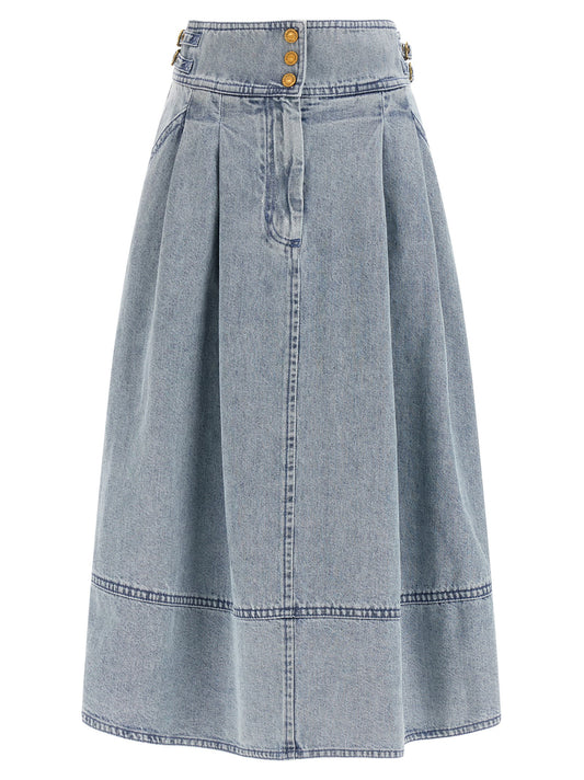 Zimmermann Denim Skirt