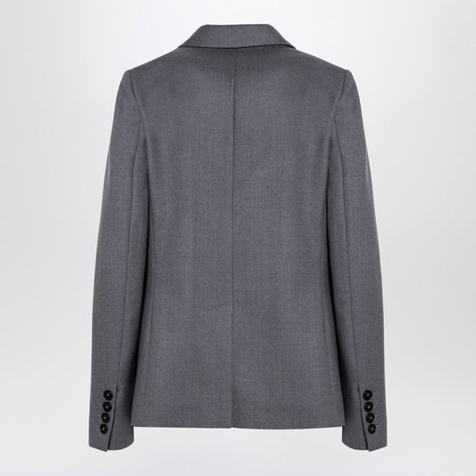 Stella McCartney Grey single-breasted jacket in wool