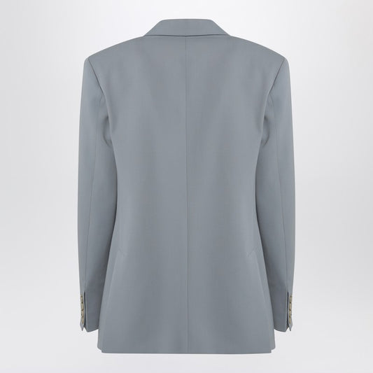 Stella McCartney Light grey wool double-breasted jacket