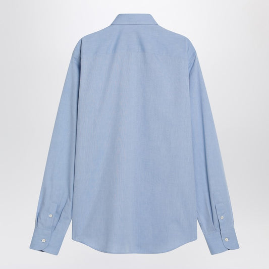 Valentino Light blue button-down shirt in cotton