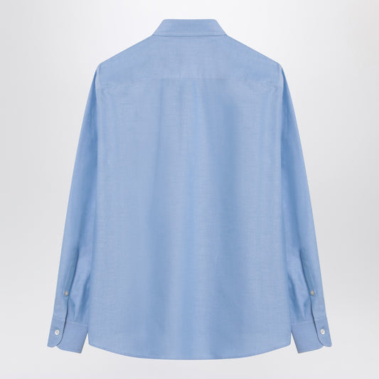 Valentino Light blue cotton button-down shirt