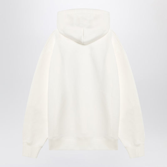 Ivory sweatshirt with Chez Valentino print