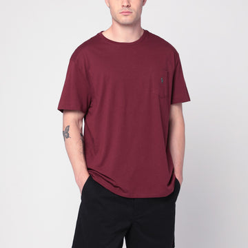 Polo Ralph Lauren Wine red cotton T-shirt Classic-Fit