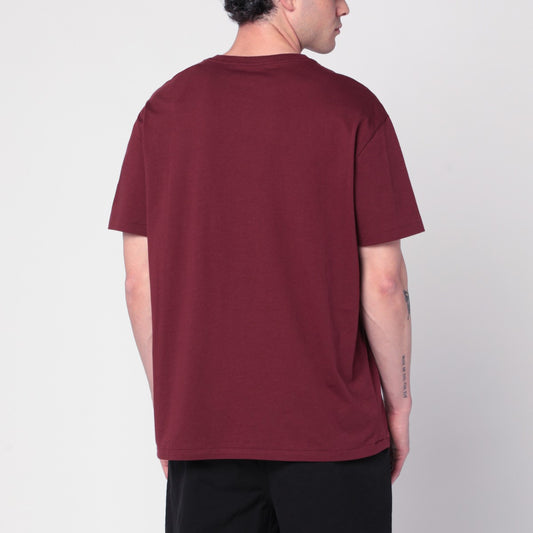 Polo Ralph Lauren Wine red cotton T-shirt Classic-Fit