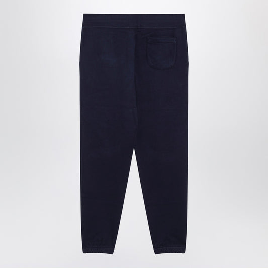 Polo Ralph Lauren Navy blue cotton-blend jogging pants