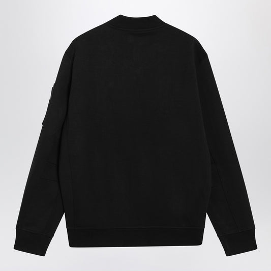 Polo Ralph Lauren Black zip-up sweatshirt in cotton blend
