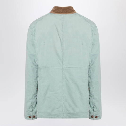Polo Ralph Lauren Aqua green cotton canvas jacket
