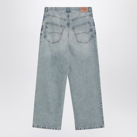 Balenciaga Loose light denim jeans