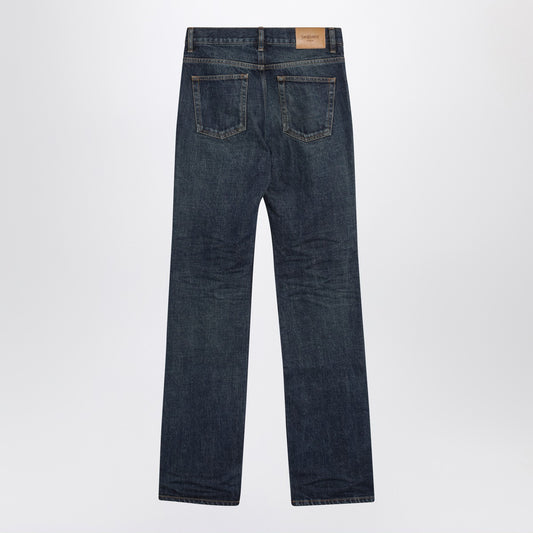 Saint Laurent Nico jeans in Heritage indigo denim