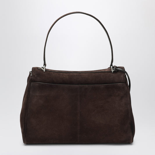 Balenciaga Medium brown suede Rodeo bag