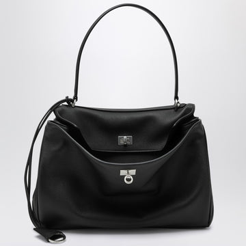 Balenciaga Medium black Rodeo bag in hammered calfskin