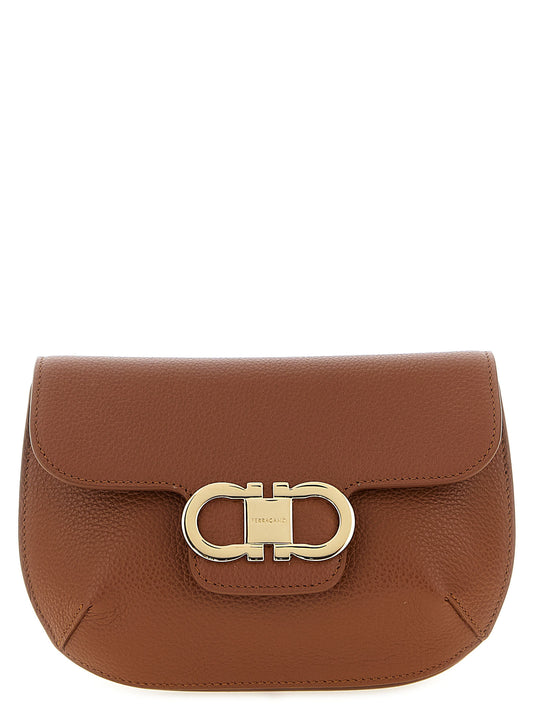 Ferragamo Double Gancini Mini Crossbody Bag