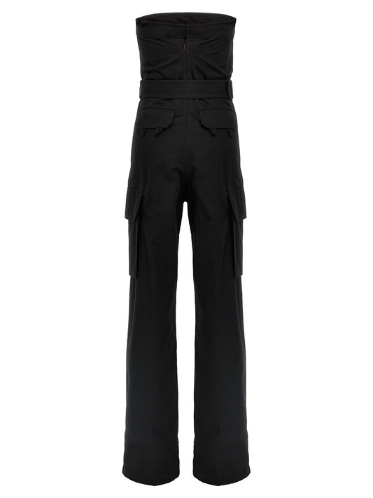 Saint Laurent Cassandre Bustier Jumpsuit