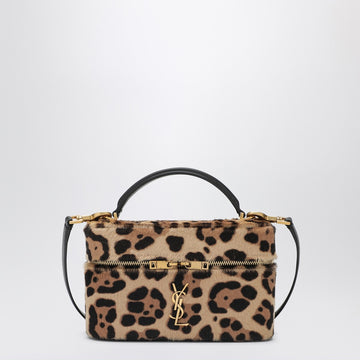 Saint Laurent Leopard-print pony leather GABY Vanity bag
