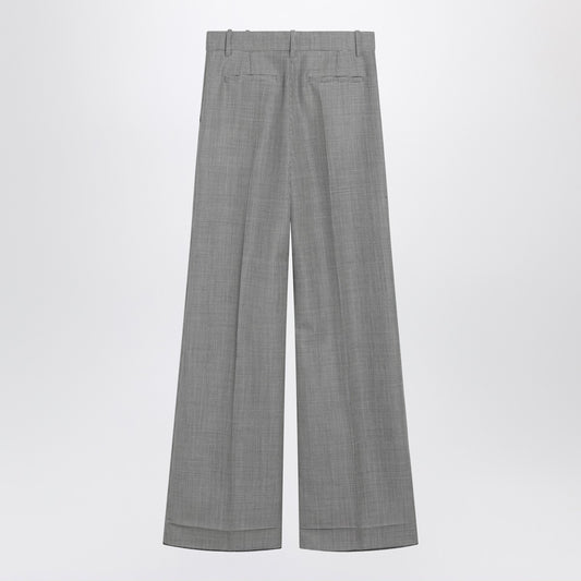 Valentino Vichy-check wool-blend trousers