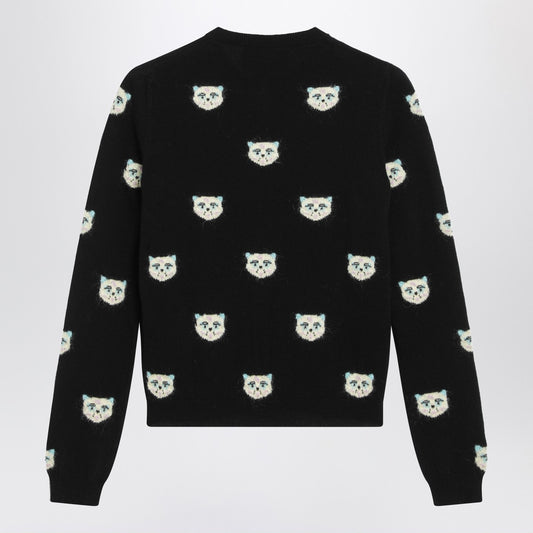 Valentino Le Chat De La Maison intarsia cardigan