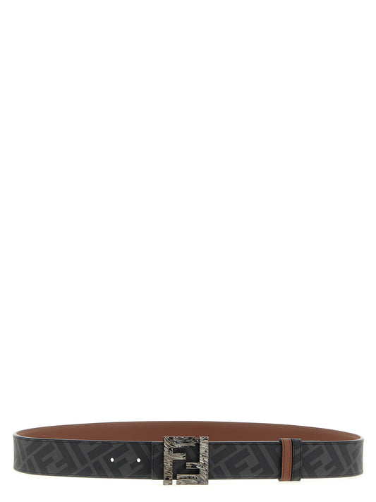 Fendi Squared Ff Reversible Belt