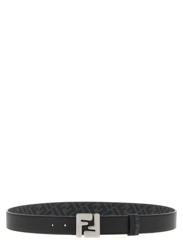Fendi Squared Ff Reversible Belt
