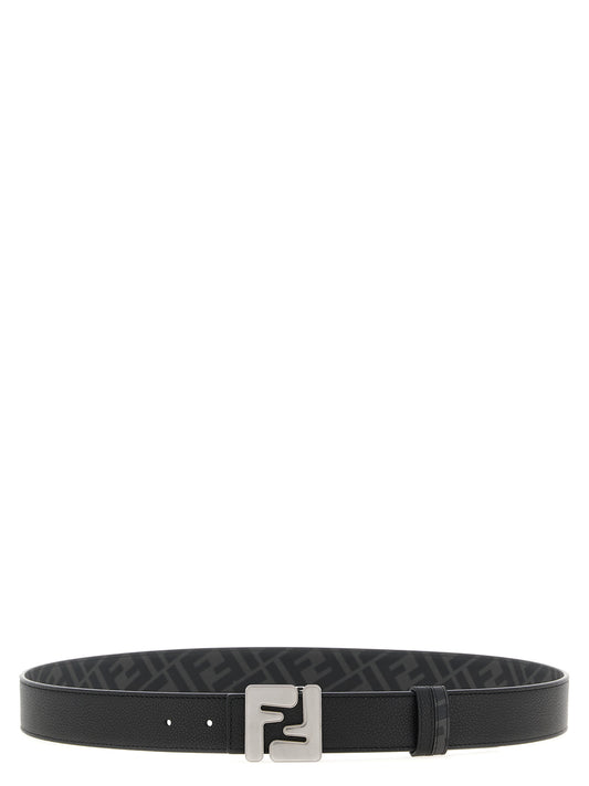 Fendi Squared Ff Reversible Belt