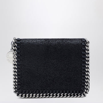 Stella McCartney Falabella black flap wallet
