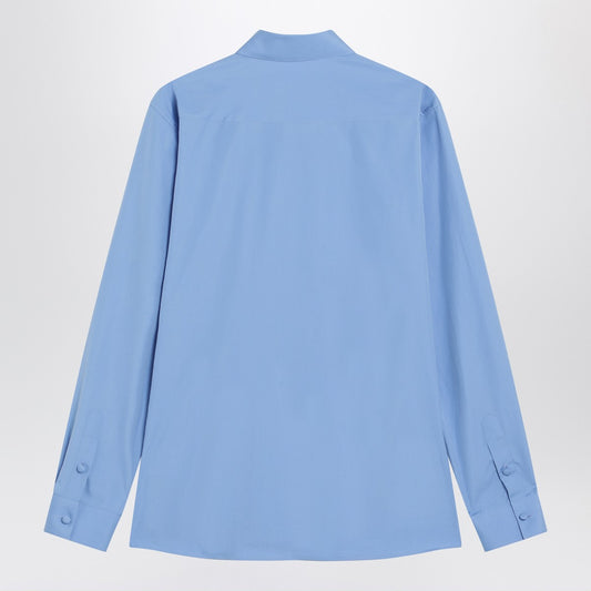 Valentino Light blue cotton shirt