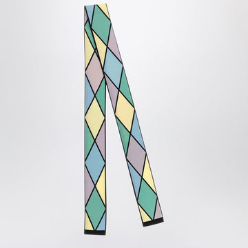 Valentino Garavani Rhombelle scarf in multicolored silk