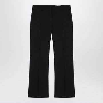 Alexander McQueen Black tailored trousers in wool
