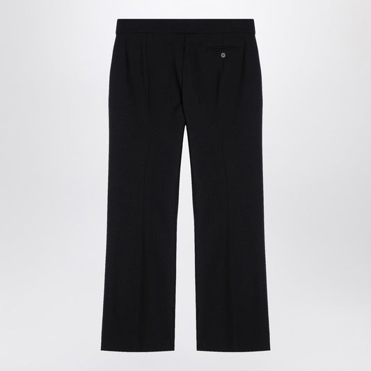 Alexander McQueen Black tailored trousers in wool
