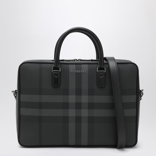 Burberry Ainsworth document bag in charcoal colour