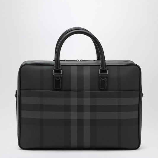 Burberry Ainsworth document bag in charcoal colour