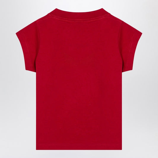 Balenciaga Red cropped t-shirt Keep Calm