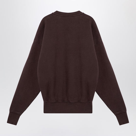Saint Laurent Taupe coloured plush cotton sweatshirt
