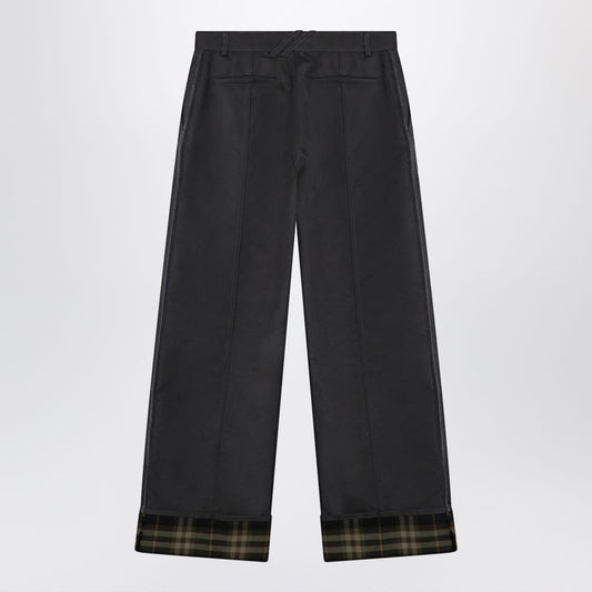 Burberry Ash coloured trousers with lapels