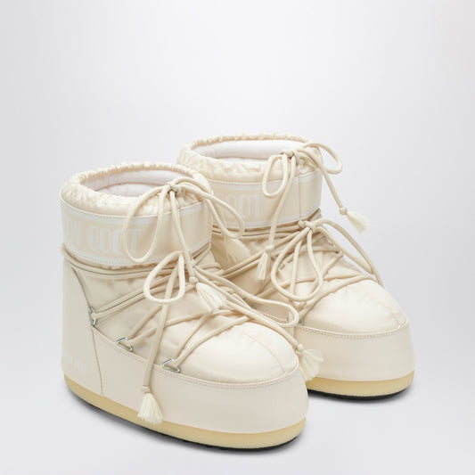 Moon Boot Icon Low boots in cream nylon
