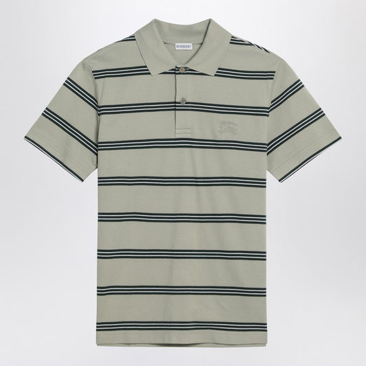 Burberry Striped polo in cotton piqué