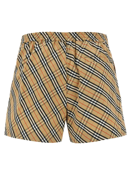 Burberry Check Shorts