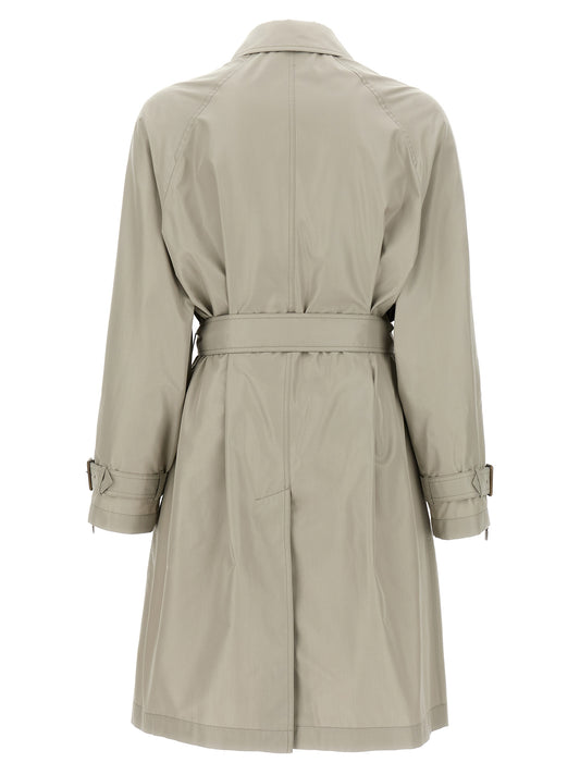 Burberry Car Coat Silk