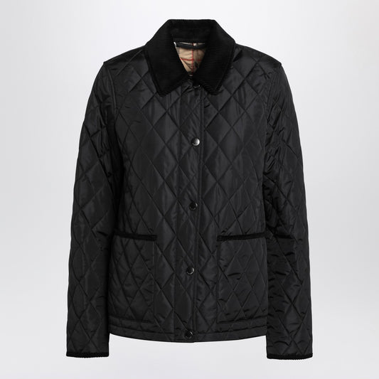 Burberry Black quilted nylon jacket