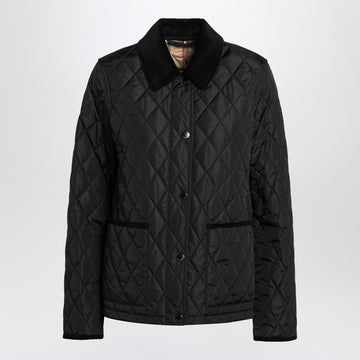 Burberry Black quilted nylon jacket