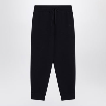 Burberry Navy blue cashmere-blend jogging pants