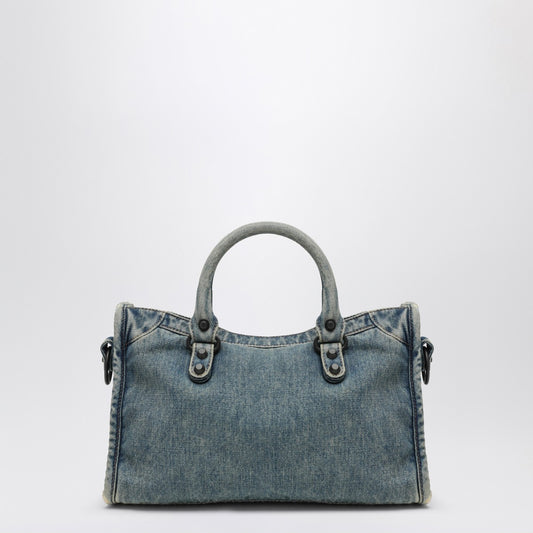 Balenciaga Borsa Le City Piccola in denim