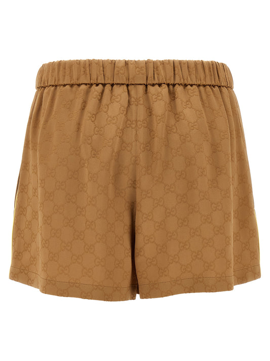 Gucci Satin Shorts Gg