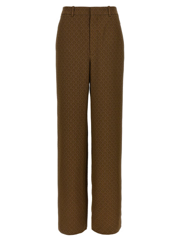 Saint Laurent Medaglioni Twill Pants