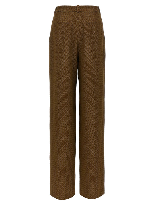 Saint Laurent Medaglioni Twill Pants