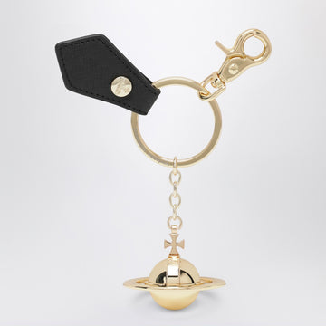 Vivienne Westwood Gold metal 3D Orb keyring