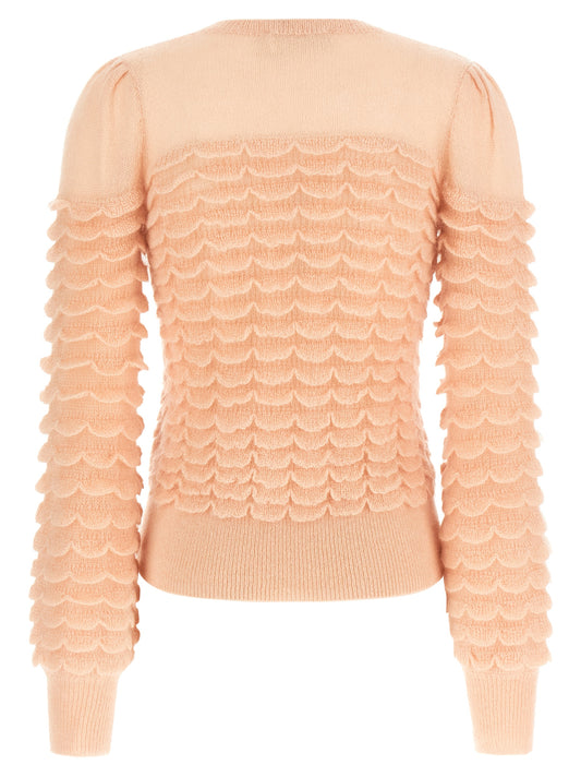 Zimmermann Hypnotic Scallop Sweater