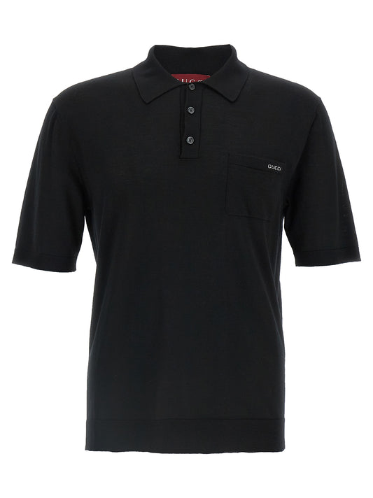 Intarsio Gucci Polo Shirt